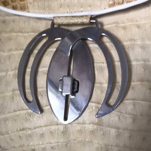 Vintage reptile purse. Unique - Picture 3 of 9